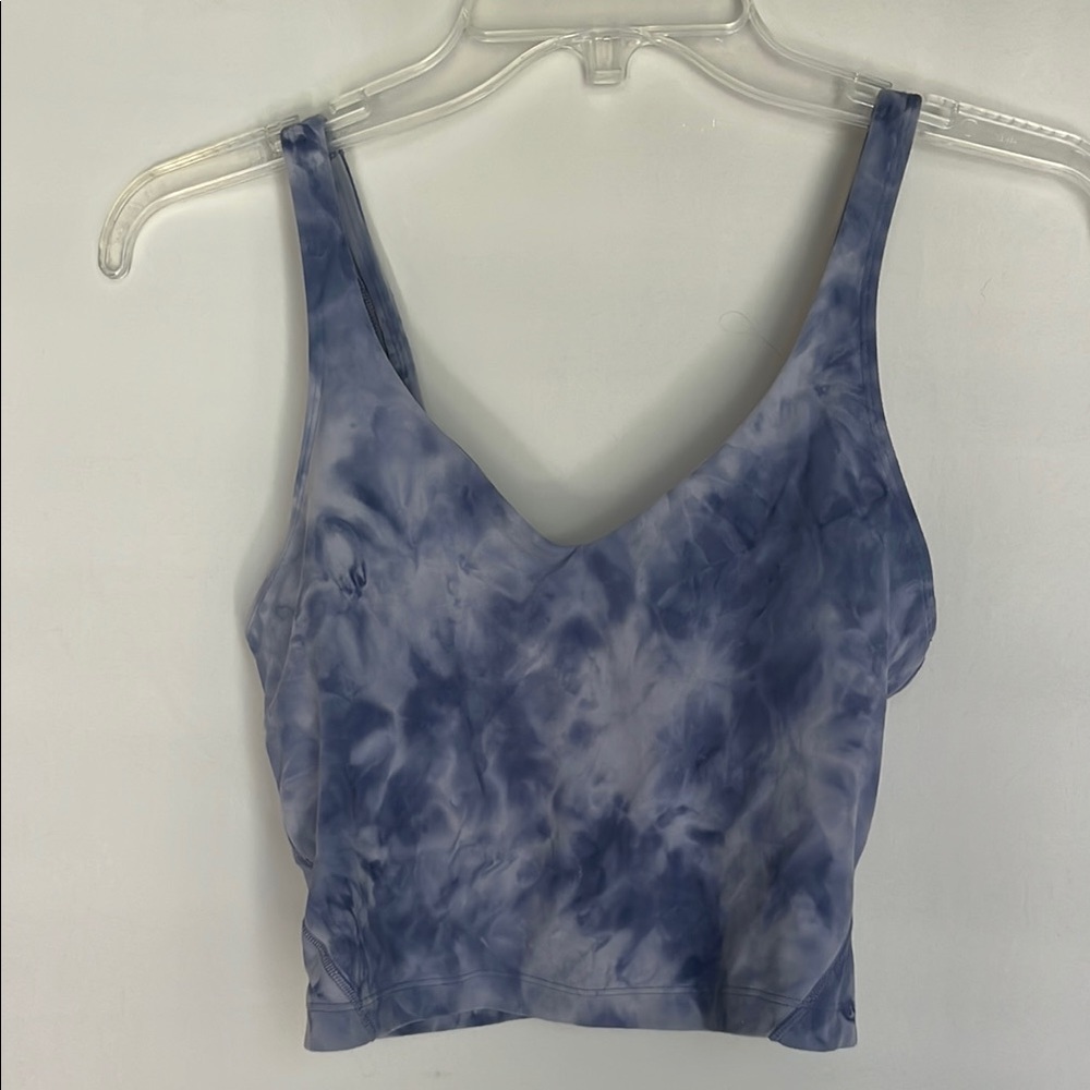 lululemon align Purple Tie-Dye Tank Top